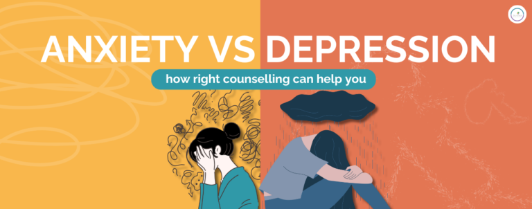 Anxiety vs. Depression: how right counselling can help you